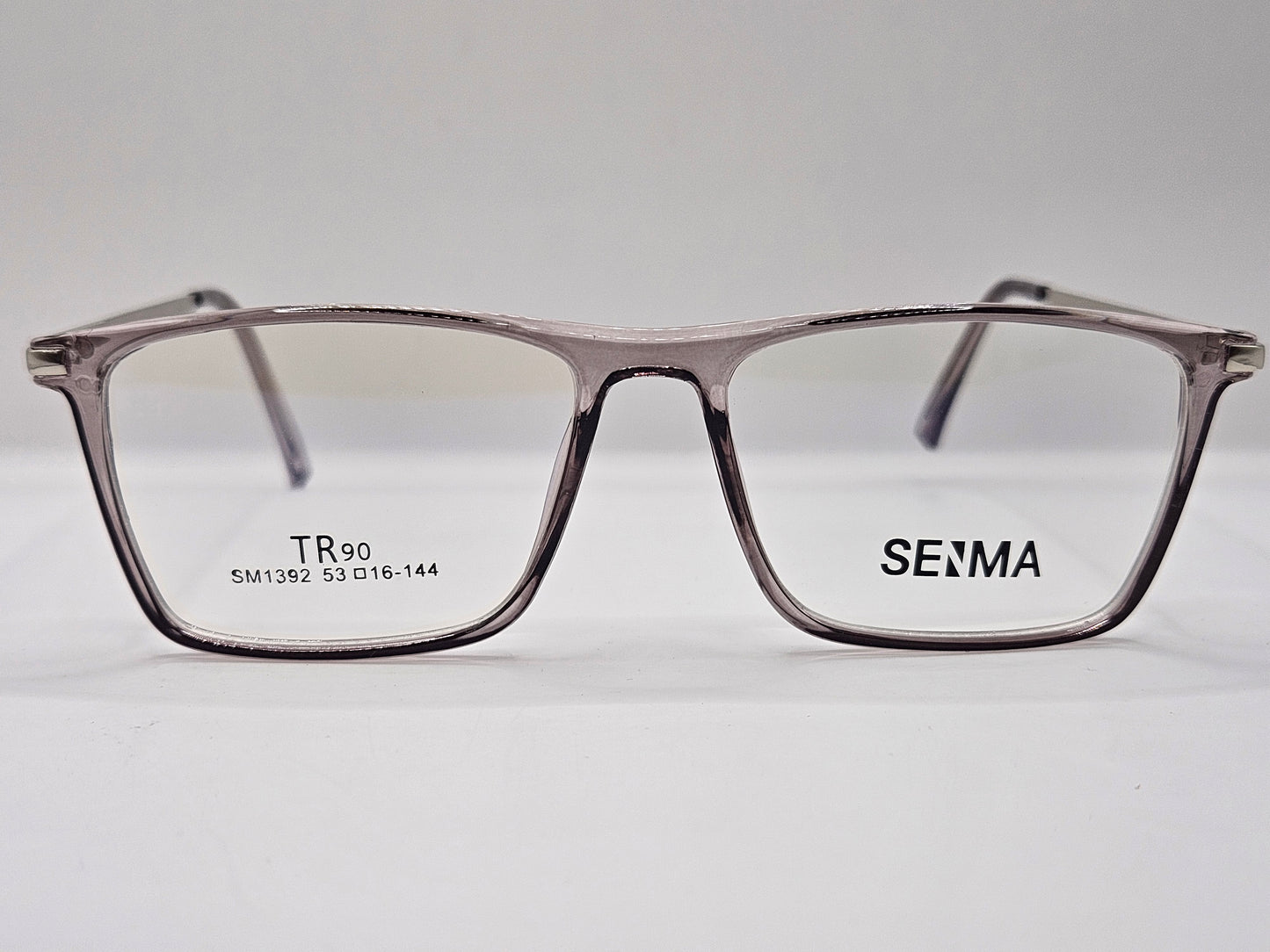 Lentes Básicos Seima SM1392 — Pasta/Metal (Negro/Plata, Azul/Plata, Café/Dorado y Gris/Plata)