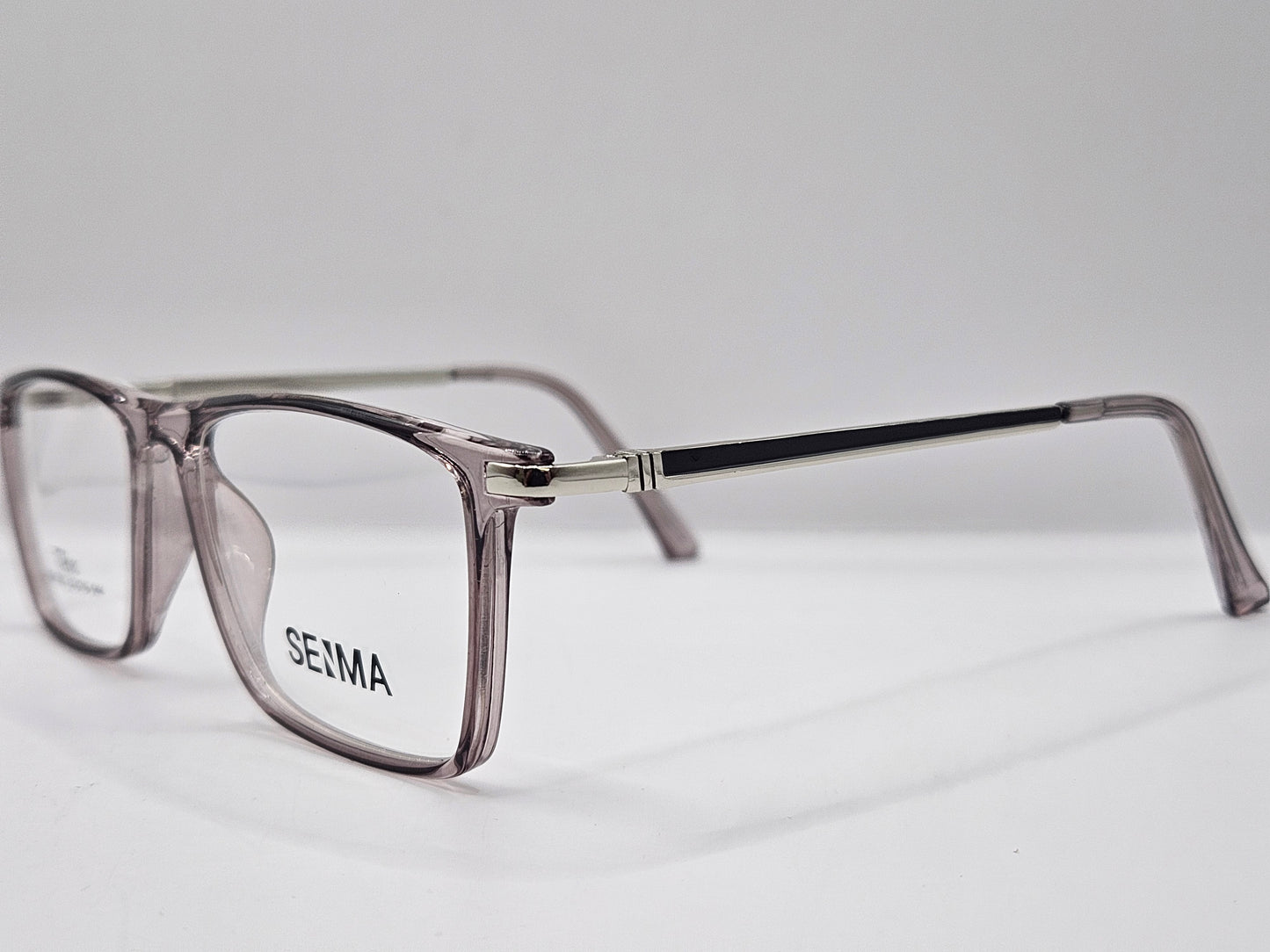 Lentes Básicos Seima SM1392 — Pasta/Metal (Negro/Plata, Azul/Plata, Café/Dorado y Gris/Plata)