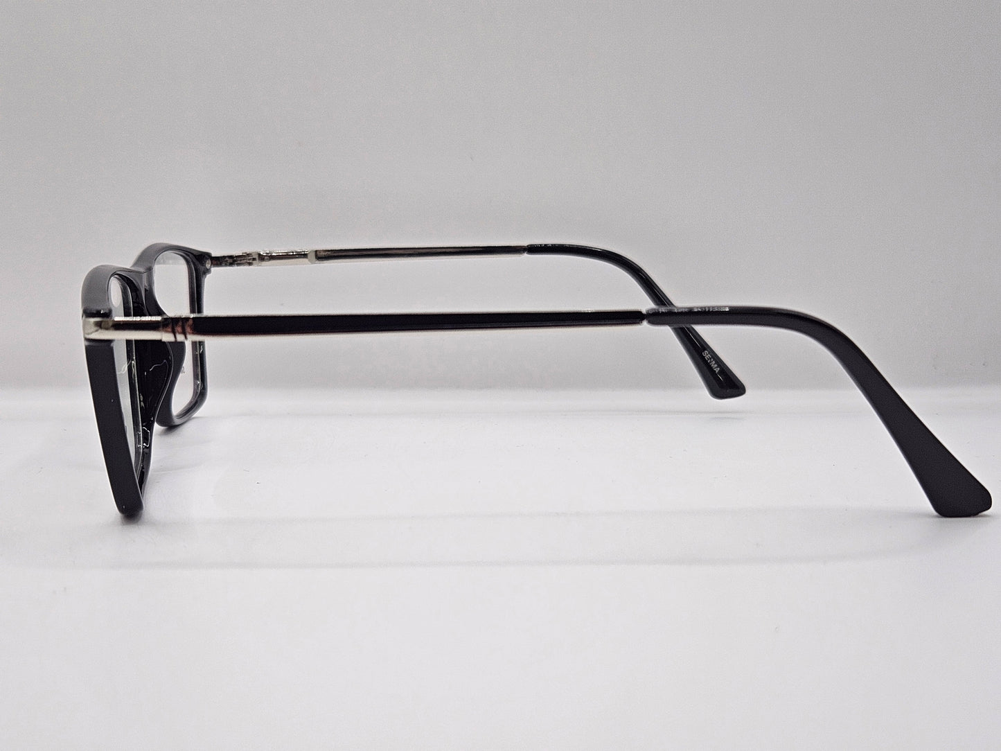 Lentes Básicos Seima SM1392 — Pasta/Metal (Negro/Plata, Azul/Plata, Café/Dorado y Gris/Plata)