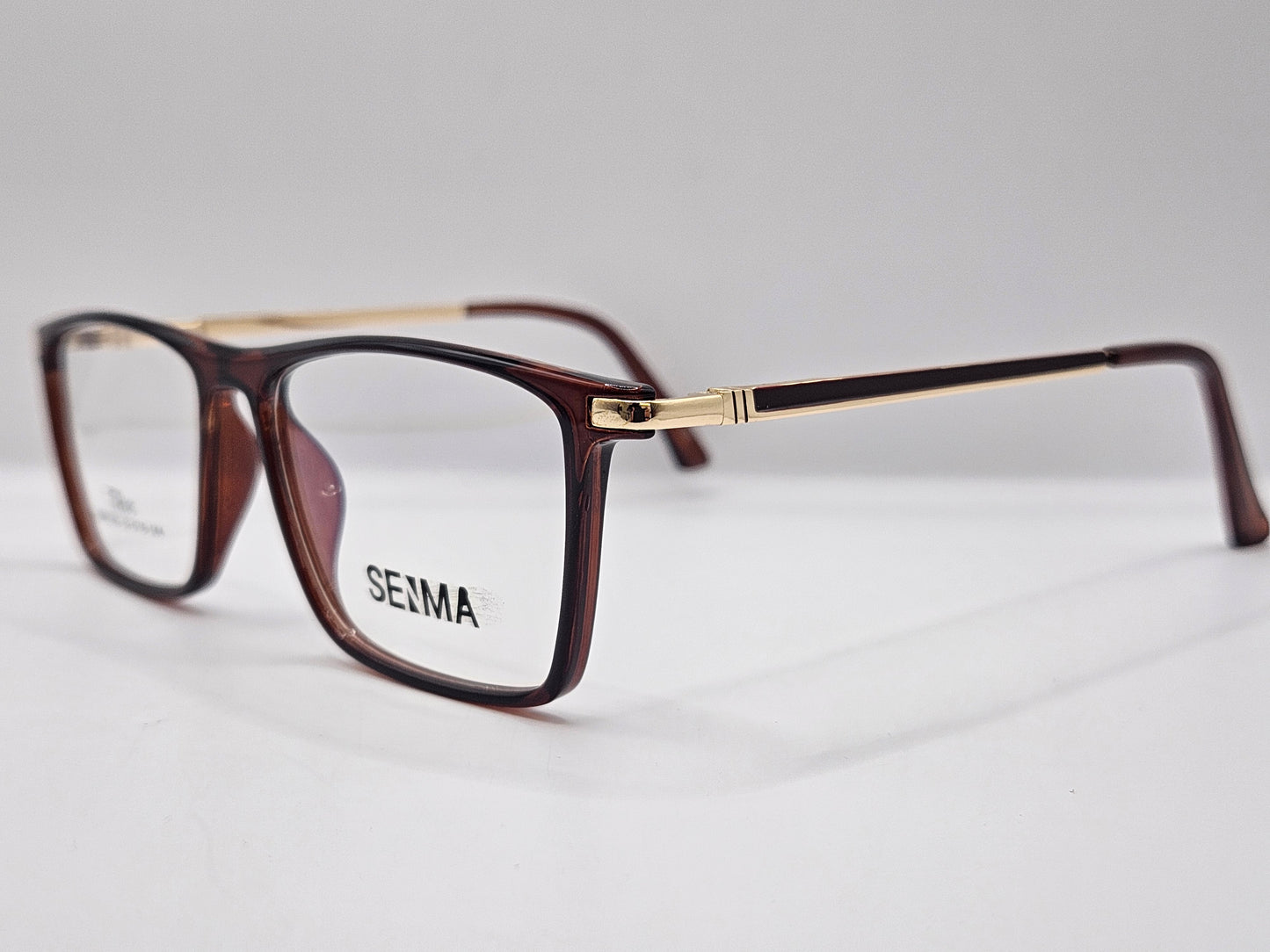 Lentes Básicos Seima SM1392 — Pasta/Metal (Negro/Plata, Azul/Plata, Café/Dorado y Gris/Plata)