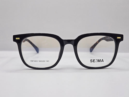 Lentes Básicos Seima SM1405 — Pasta (Negro/Azul, Negro, Cristal, Animal Print, Café y Humo)
