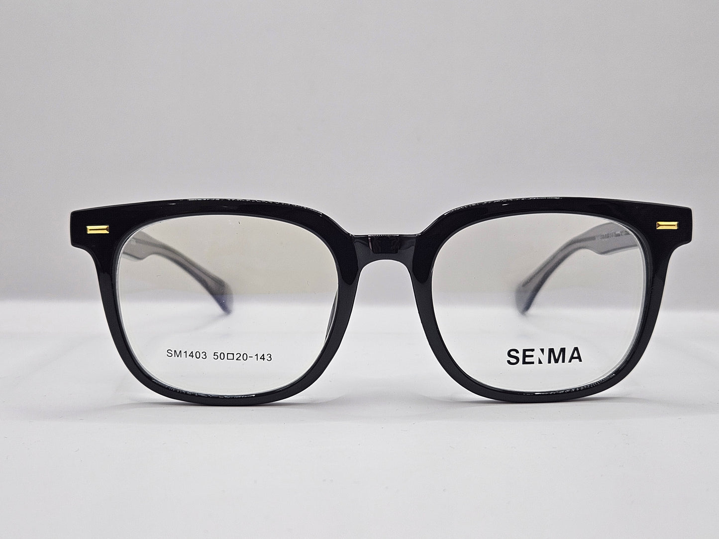 Lentes Básicos Seima SM1404 — Pasta (Negro/Azul, Gris, Cristal, Café y Animal Print)