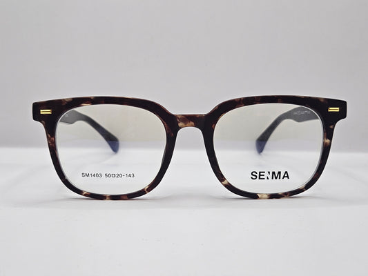 Lentes Básicos Seima SM1403 — Pasta (Negro, Azul, Animal Print, Cristal y Humo)