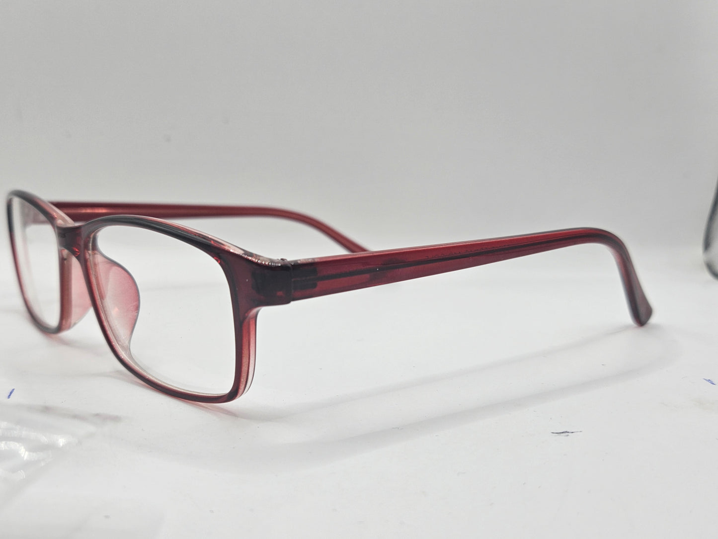 Lentes Básicos T9112 Rojos — Pasta