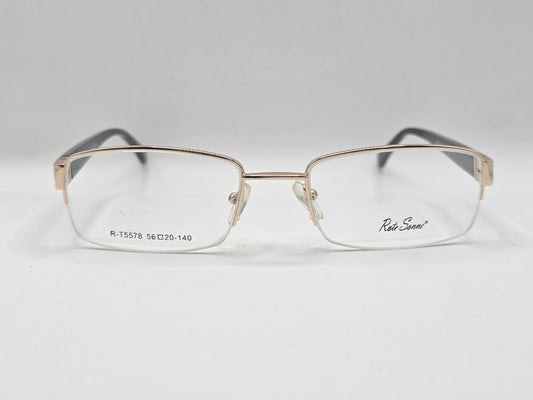 Lentes Básico 2 Seima SM1531 Negro/Dorado — Metal