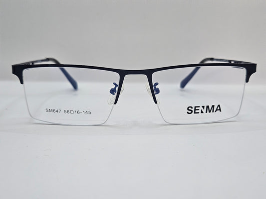Lentes Básico 2 Seima SM647 — Metal (Negro, Azul, Café, Gris/Café y Plata/Café)