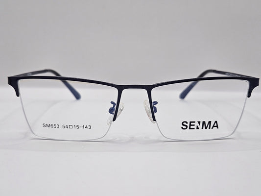 Lentes Básico 2 Seima SM653 — Metal (Negro, Café, Azul, Gris y Plata)