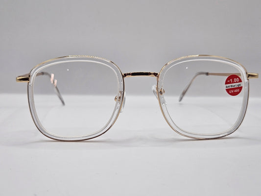 Lentes Básicos Caraza CR774100 — Pasta/Metal (Dorado y Plata en 6 combinaciones)