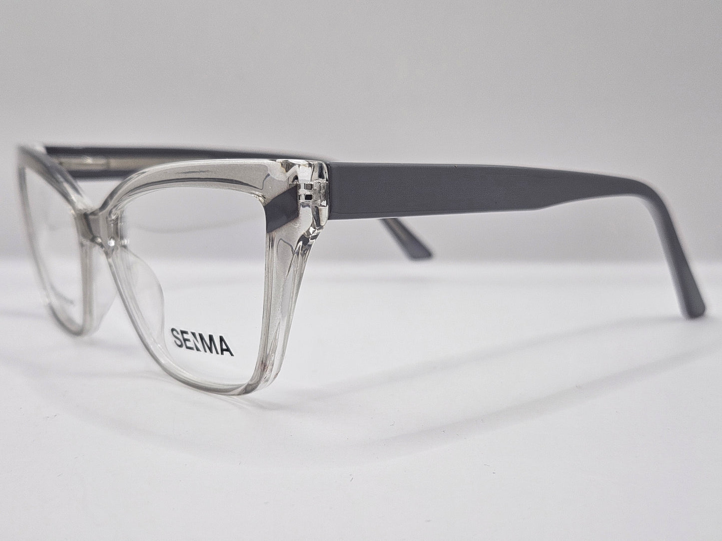 Lentes Básicos Seima SM1122 — Pasta (Rosa Cristal y Humo/Negro)