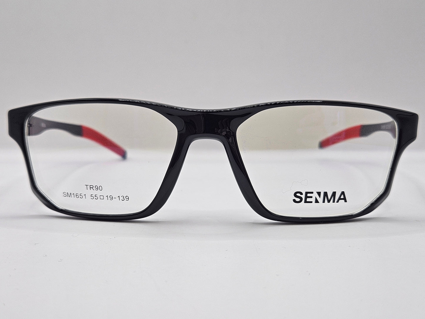 Lentes Básicos Seima SM1651 — Pasta (Negro/Gris, Azul y Rojo)