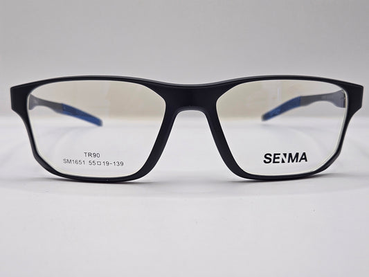 Lentes Básicos Seima SM1651 — Pasta (Negro/Gris, Azul y Rojo)