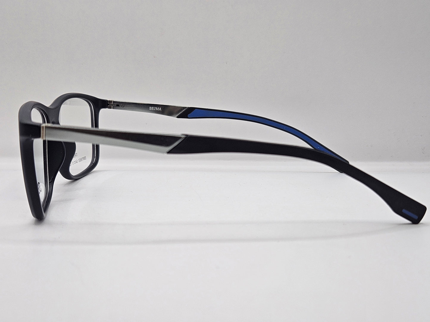 Lentes Básicos Seima SM1660 — Pasta/Metal (Negro, Gris y Plata)