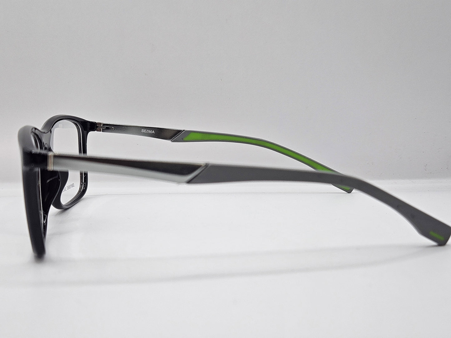Lentes Básicos Seima SM1660 — Pasta/Metal (Negro, Gris y Plata)