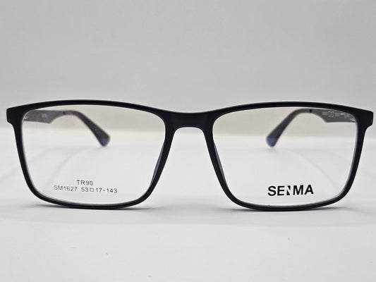 Lentes Básicos Seima SM1627 — Pasta (Negro/Gris, Azul/Gris, Negro Mate/Gris y Café/Dorado)