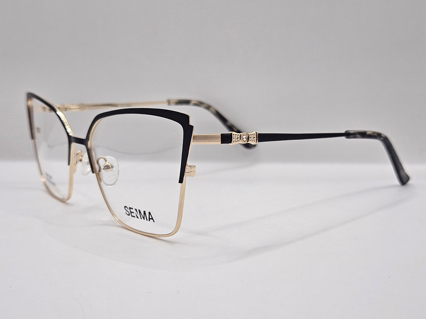 Lentes Básico 2 Seima SM1340 — Metal (Negro/Dorado, Morado/Plata y Lila/Dorado)