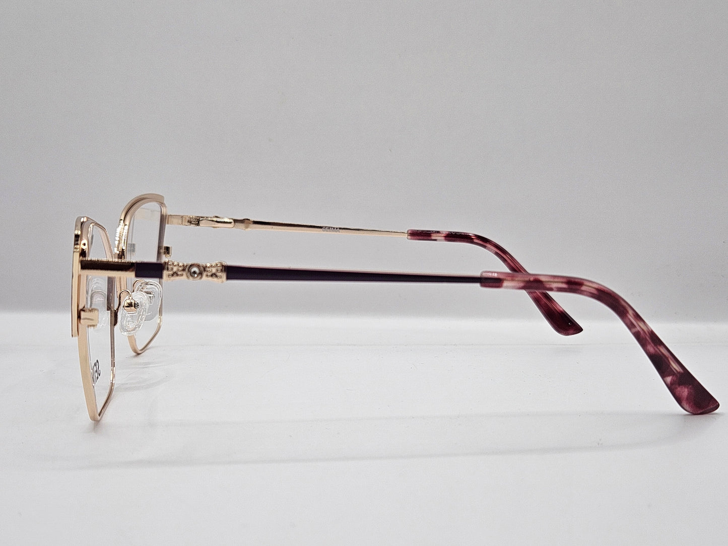 Lentes Básico 2 Seima SM1340 — Metal (Negro/Dorado, Morado/Plata y Lila/Dorado)