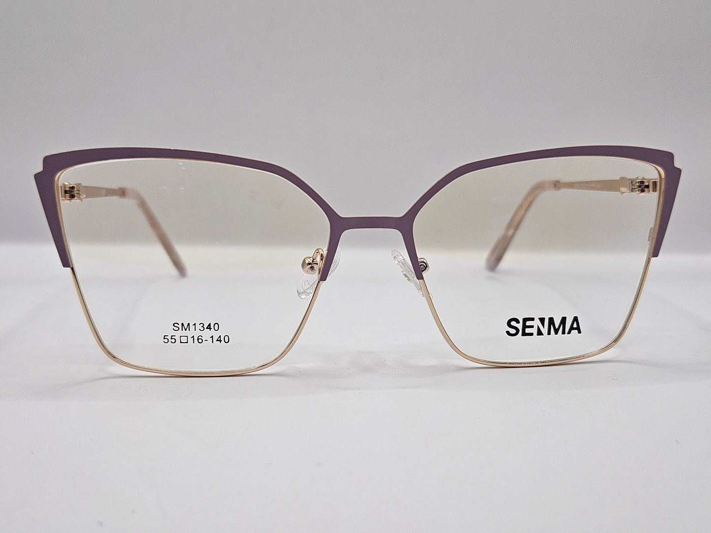 Lentes Básico 2 Seima SM1340 — Metal (Negro/Dorado, Morado/Plata y Lila/Dorado)