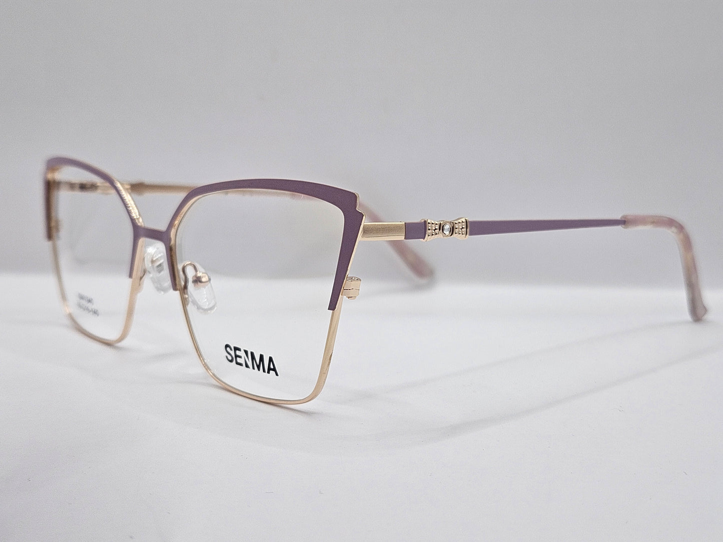 Lentes Básico 2 Seima SM1340 — Metal (Negro/Dorado, Morado/Plata y Lila/Dorado)