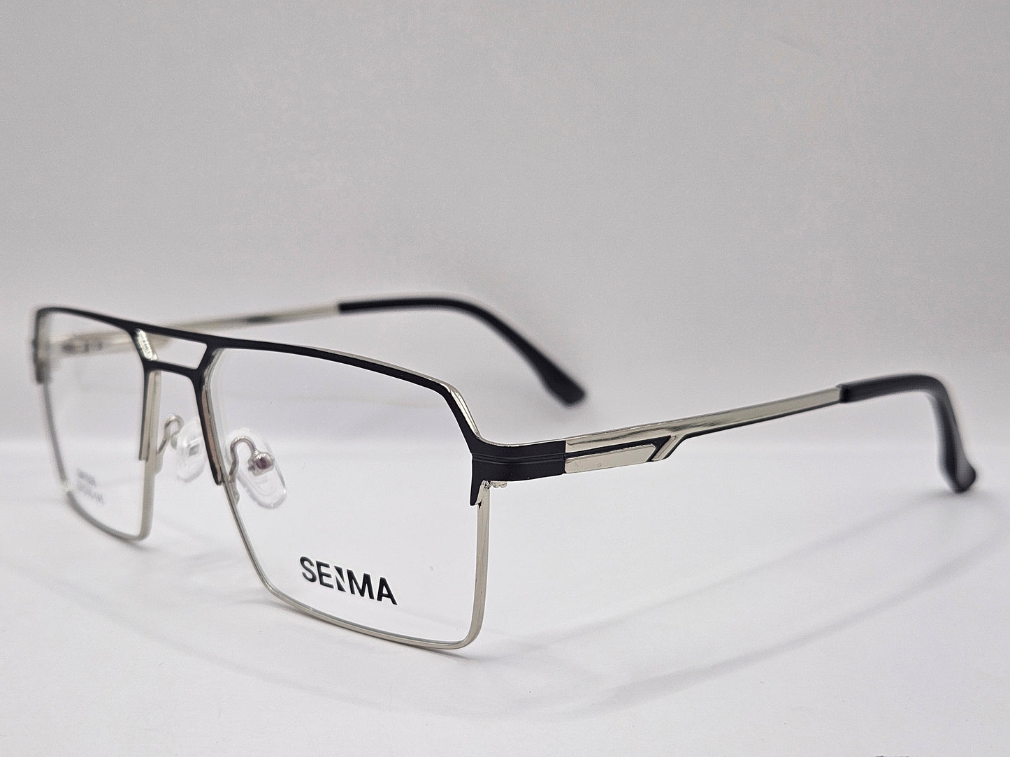 Lentes Básico 2 Seima SM1506 — Metal (Negro/Dorado y Negro/Plata)
