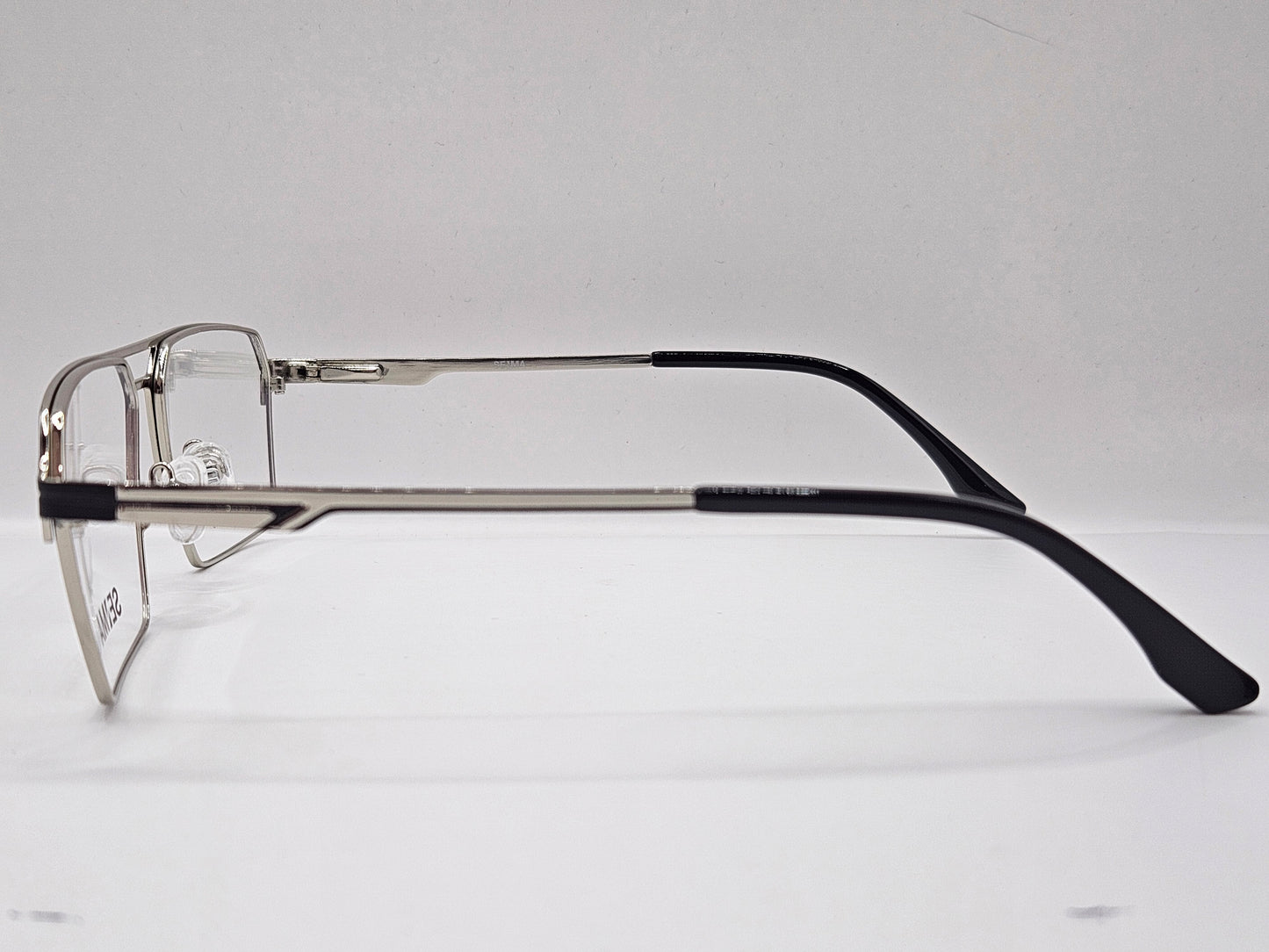 Lentes Básico 2 Seima SM1506 — Metal (Negro/Dorado y Negro/Plata)