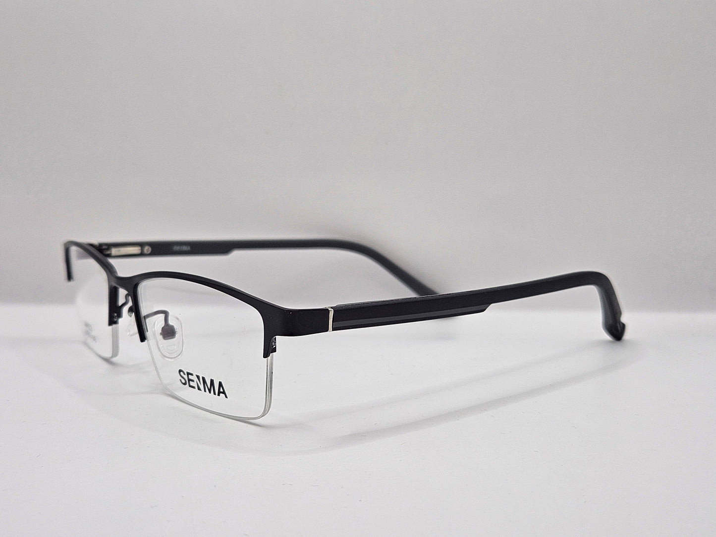 Lentes Básico 2 Seima SM1523 — Metal (Negro, Plata y Azul)