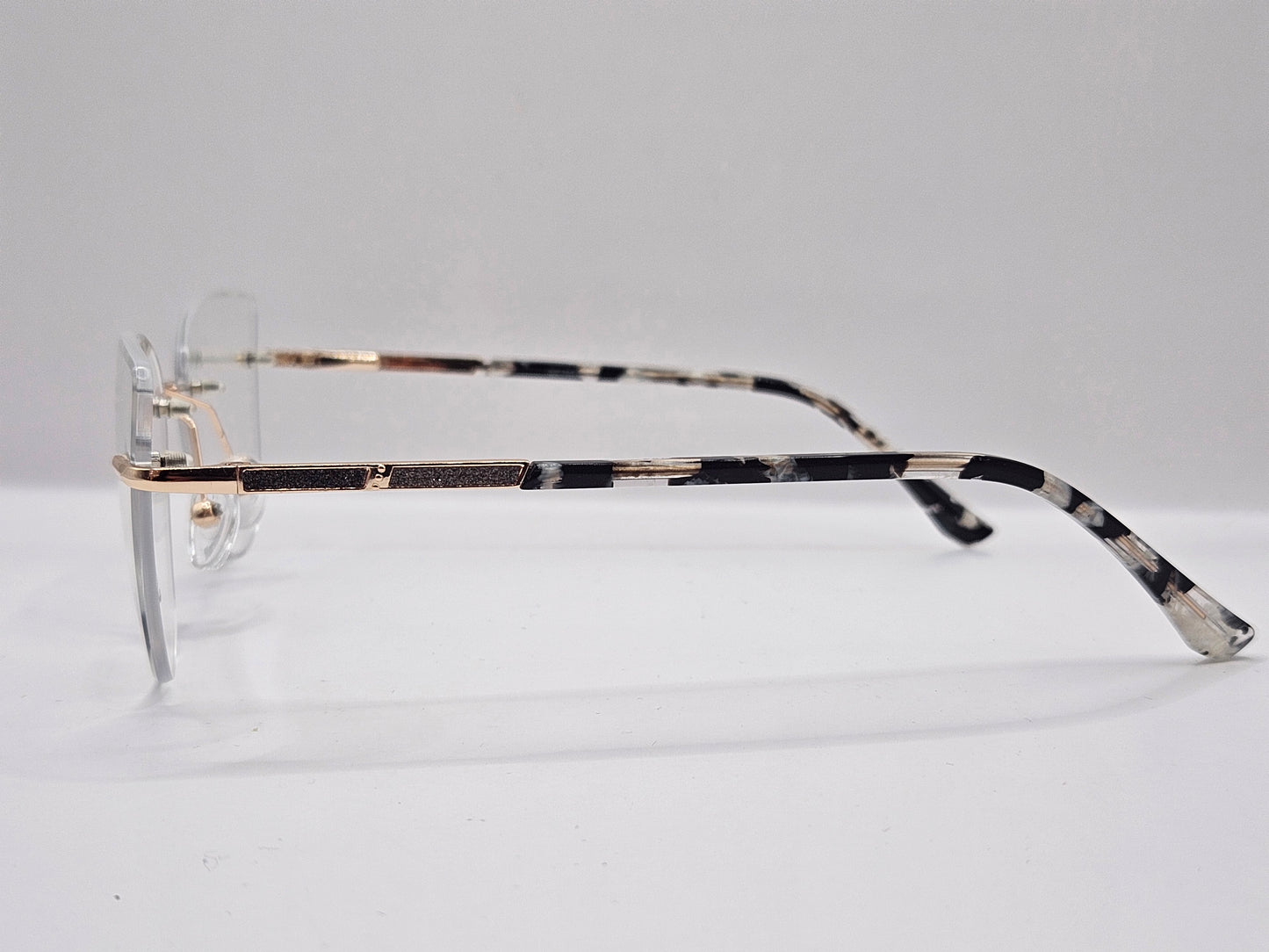 Lentes Básico 2 Seima SM1460 — Metal (Dorado/Negro y Dorado/Rosa)