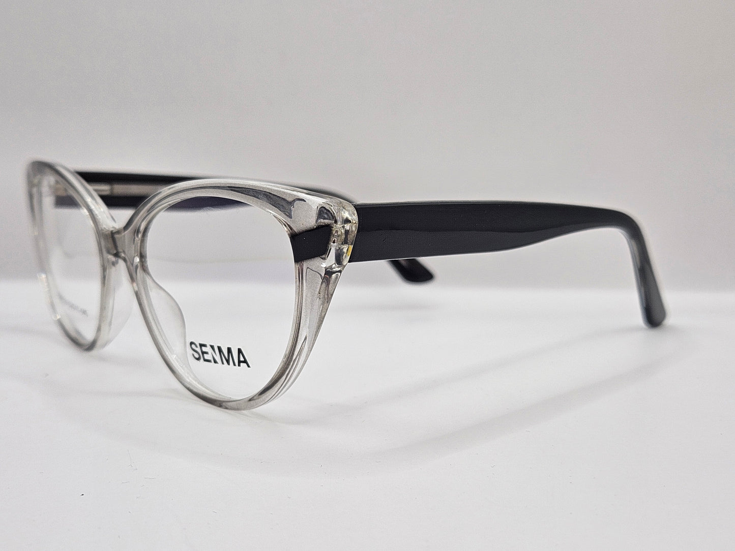 Lentes Básicos Seima SM1124 — Pasta (Humo/Negro y Rosa Cristal)
