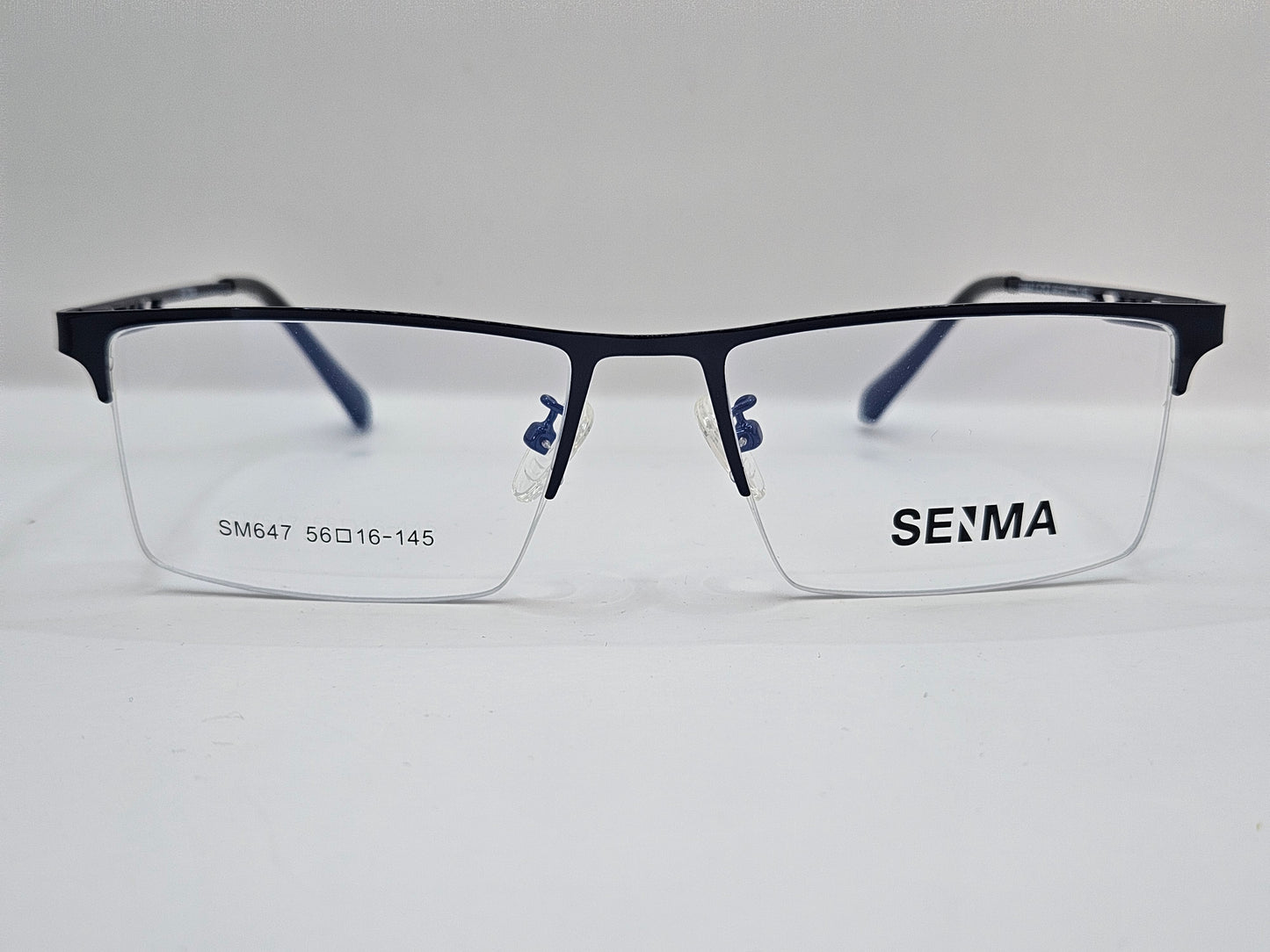 Lentes Básico 2 Seima SM647 — Metal (Negro, Azul, Café, Gris/Café y Plata/Café)