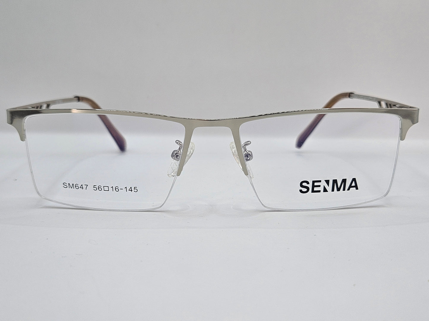 Lentes Básico 2 Seima SM647 — Metal (Negro, Azul, Café, Gris/Café y Plata/Café)