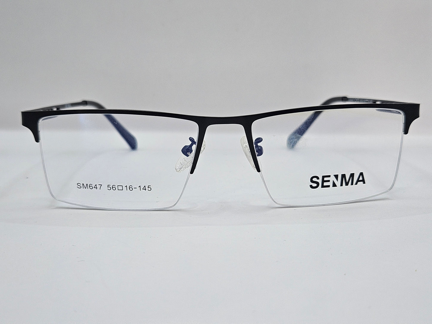 Lentes Básico 2 Seima SM647 — Metal (Negro, Azul, Café, Gris/Café y Plata/Café)