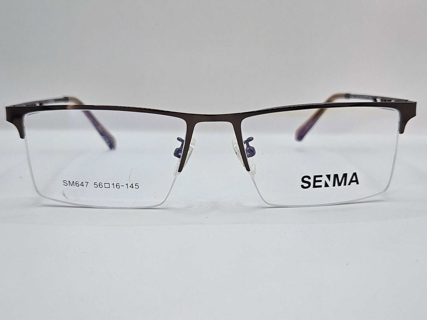 Lentes Básico 2 Seima SM647 — Metal (Negro, Azul, Café, Gris/Café y Plata/Café)