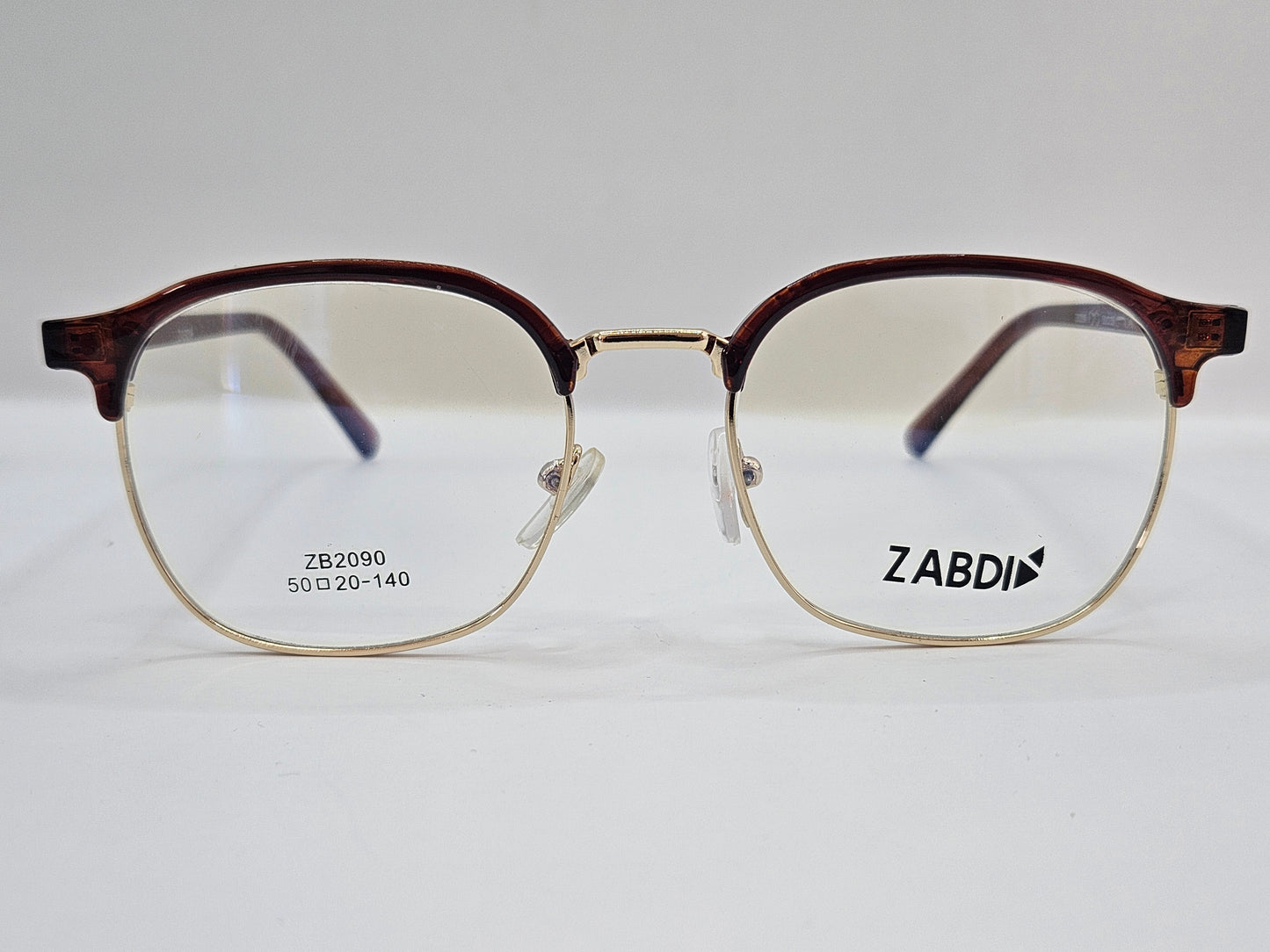 Lentes Básicos Zabdi ZB2091 — Pasta/Metal (Café, Negro y Carey con Dorado)
