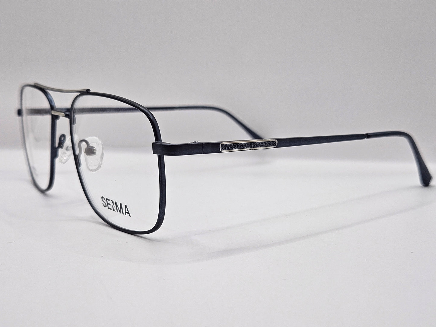 Lentes Básico 2 Seima SM1535 — Metal (Negro/Plata, Gris y Azul)