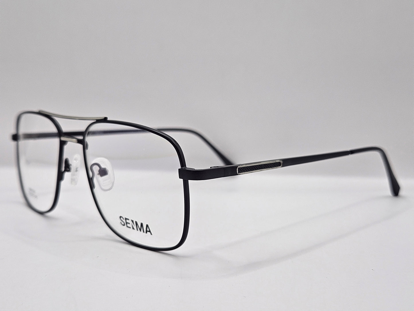 Lentes Básico 2 Seima SM1535 — Metal (Negro/Plata, Gris y Azul)