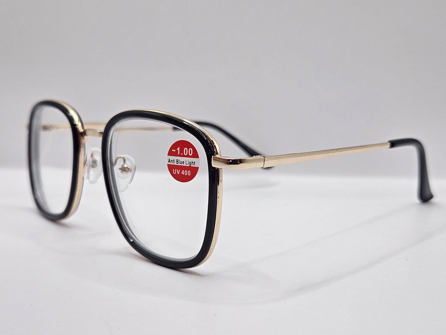 Lentes Básicos Caraza CR774100 — Pasta/Metal (Dorado y Plata en 6 combinaciones)