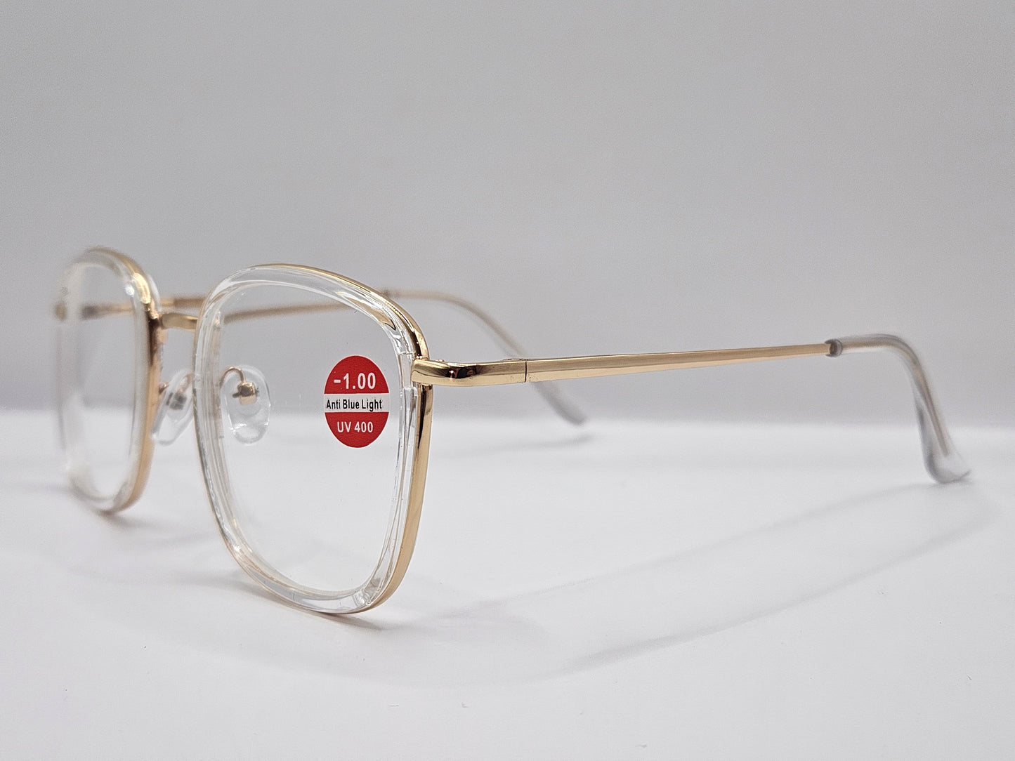 Lentes Básicos Caraza CR774100 — Pasta/Metal (Dorado y Plata en 6 combinaciones)