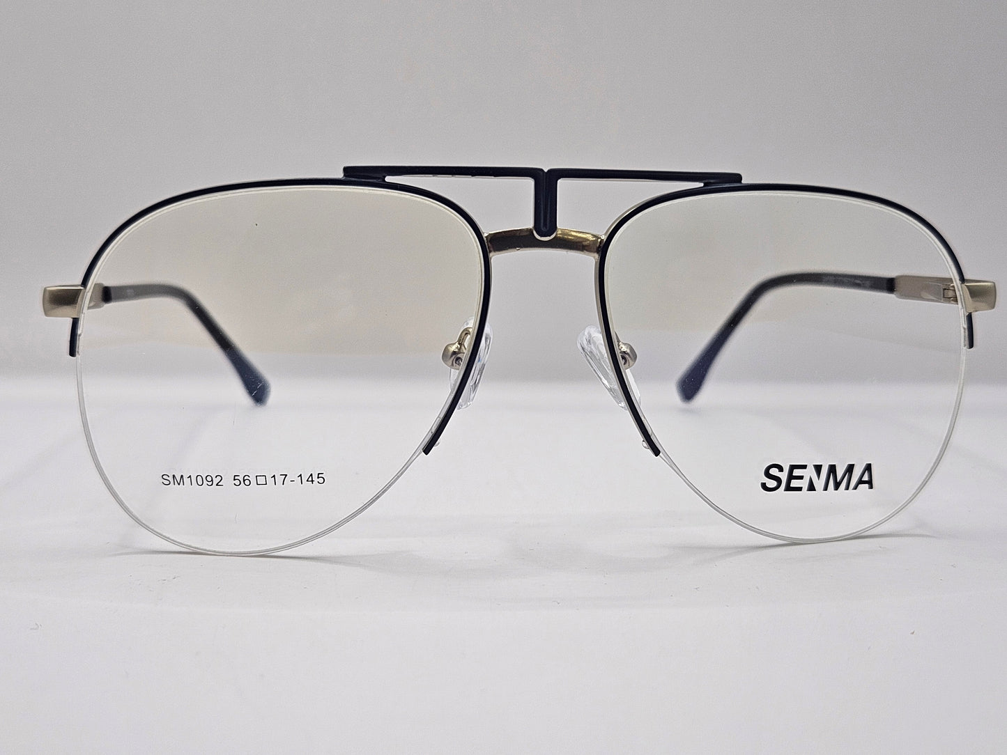 Lentes Básico 2 Seima SM1092 Gris/Plata — Metal
