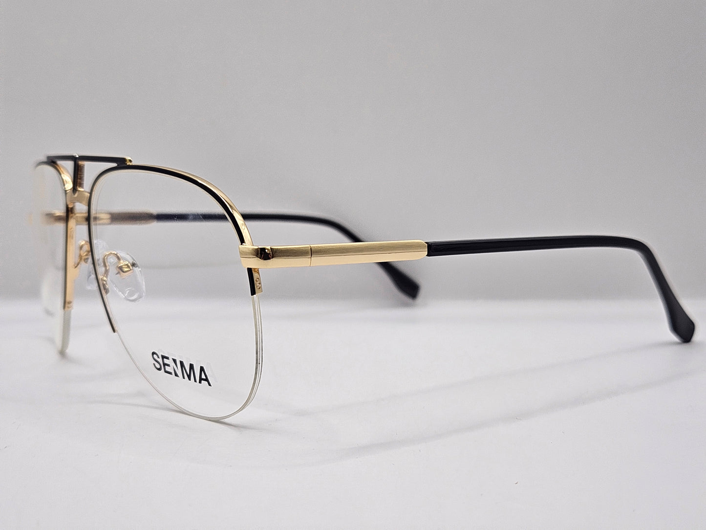 Lentes Básico 2 Seima SM1092 Gris/Plata — Metal