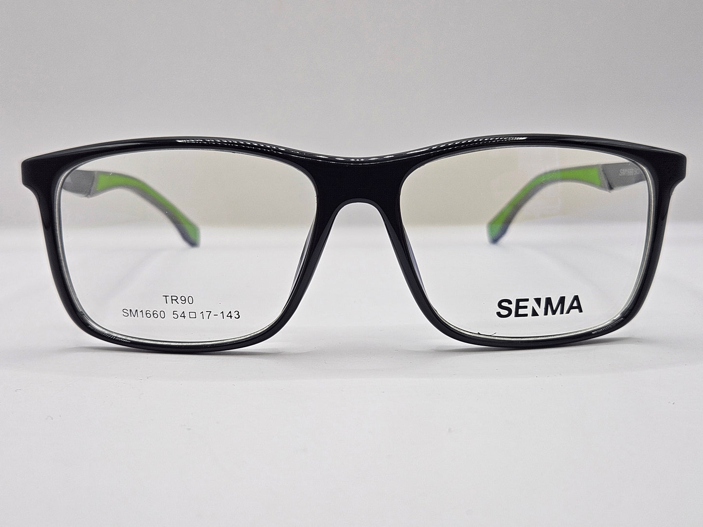 Lentes Básicos Seima SM1660 — Pasta/Metal (Negro, Gris y Plata)