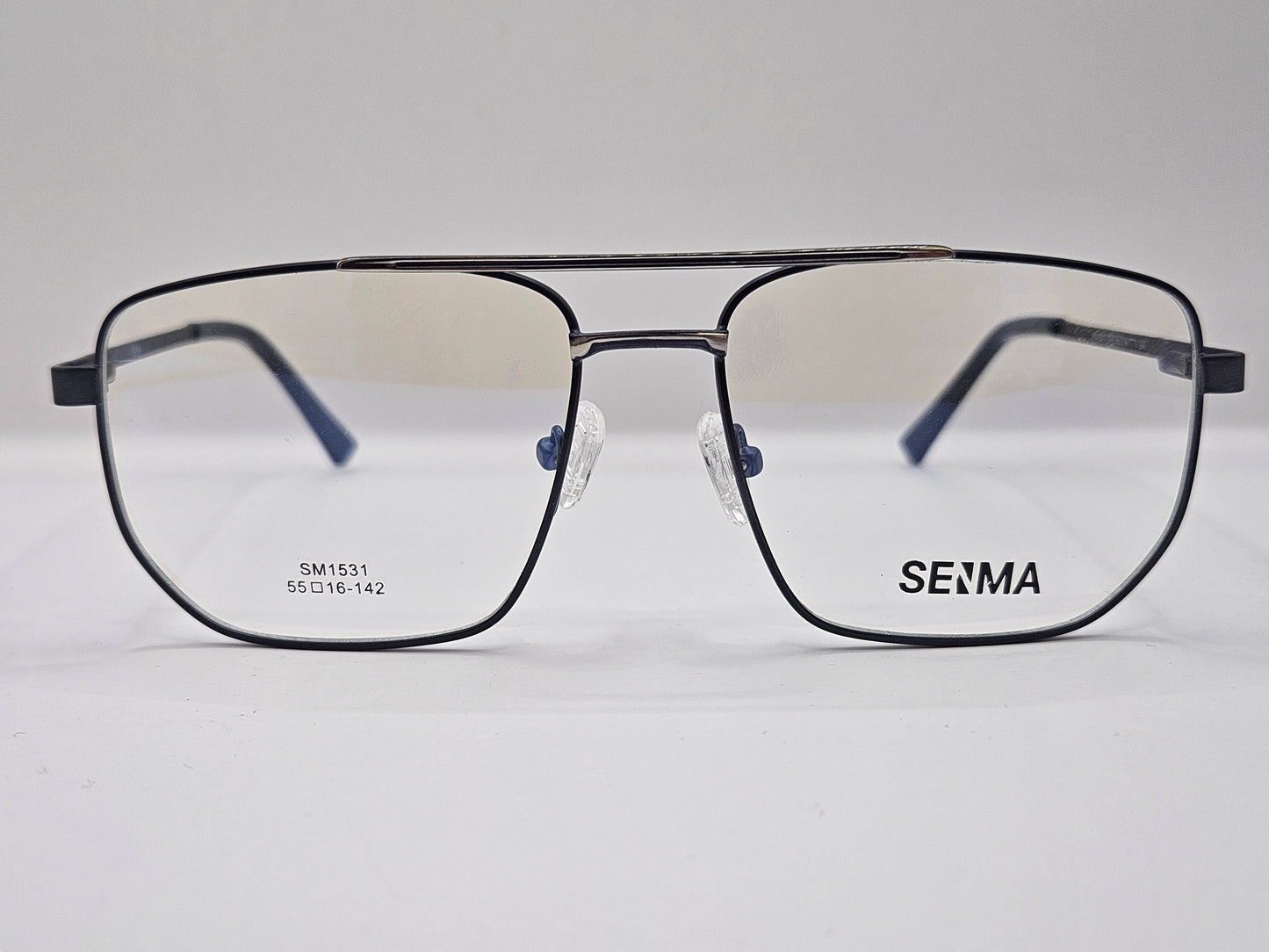Lentes Básico 2 Seima SM1531 — Metal (Negro/Dorado, Negro/Plata, Azul/Plata, Gris/Plata y Negro/Café)