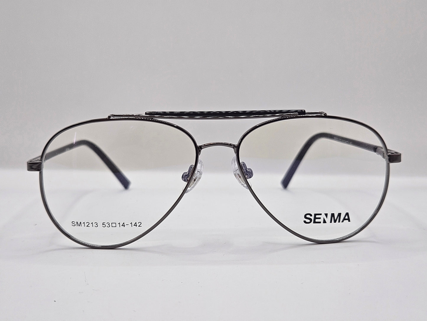Lentes Básico 2 Seima SM1215 — Metal (Plata/Negro, Negro y Dorado/Negro)