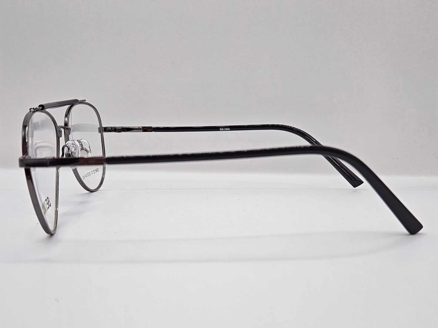 Lentes Básico 2 Seima SM1215 — Metal (Plata/Negro, Negro y Dorado/Negro)
