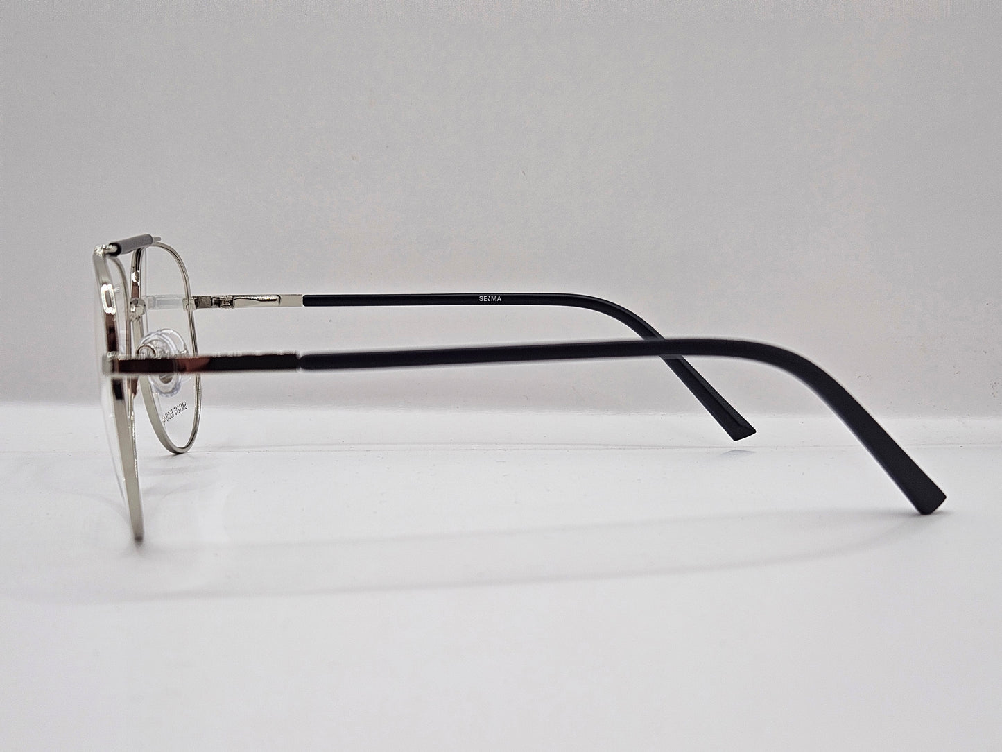 Lentes Básico 2 Seima SM1215 — Metal (Plata/Negro, Negro y Dorado/Negro)