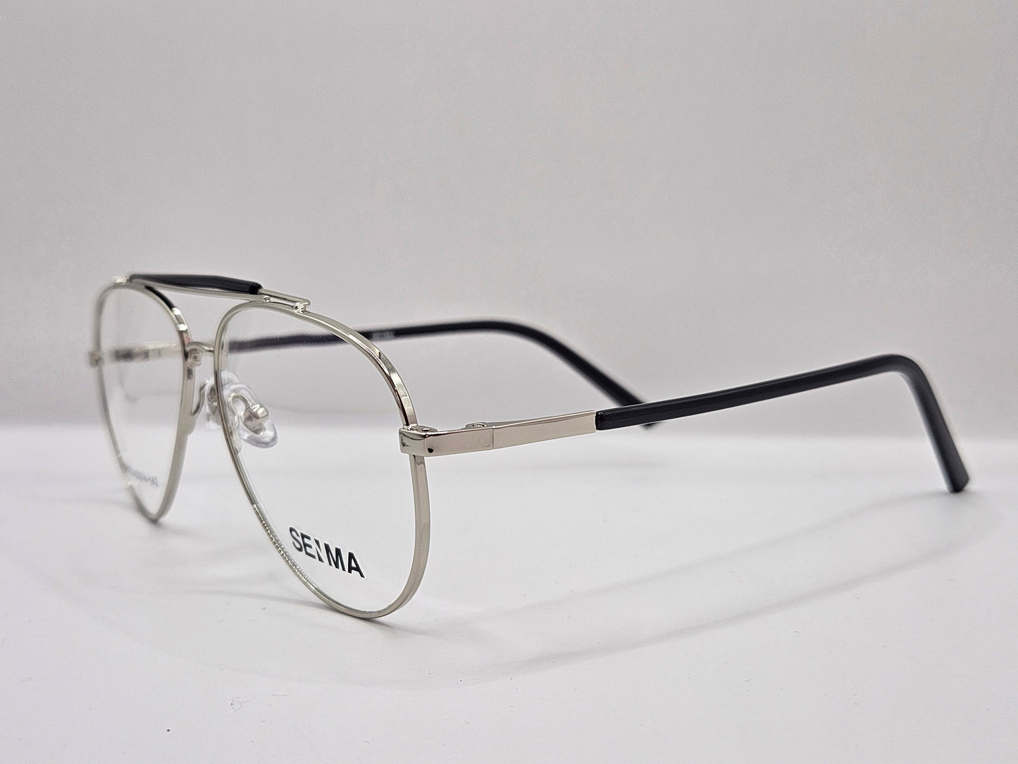 Lentes Básico 2 Seima SM1215 — Metal (Plata/Negro, Negro y Dorado/Negro)